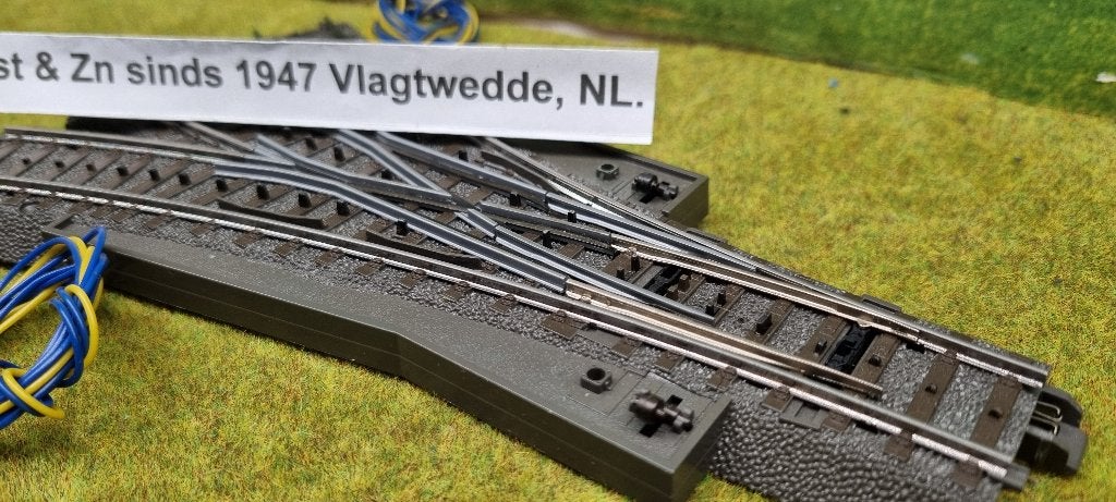 Marklin C 24630 wegwissels + 2 x 74491 Nieuwe type.€55, Wisselstroom, Analoog, Nieuw, Rails