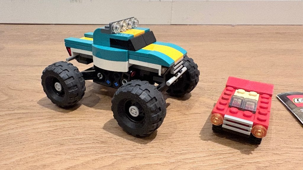 Lego Creator 31101 Monster Truck jeep auto, Lego, Compleet, Ophalen of Verzenden, Zo goed als nieuw