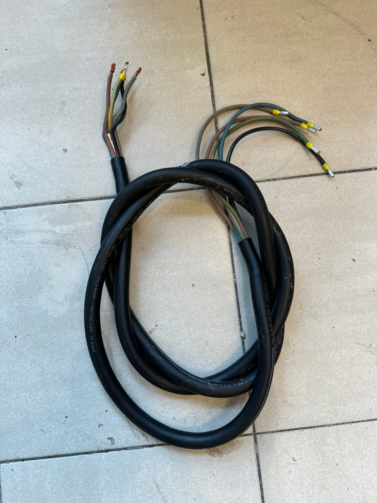 Krachtstroom kabel 2,5mt 32a, Ophalen of Verzenden, Zo goed als nieuw, Minder dan 2 meter, Overige kabels