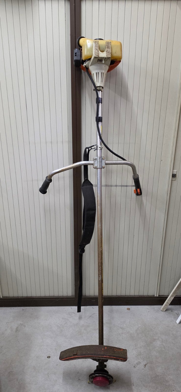Stihl FS80 Benzine Bosmaaier met Rugband en Handgrepen, Tuin en Terras, Ophalen, Gebruikt, 30 tot 50 cm, Stihl