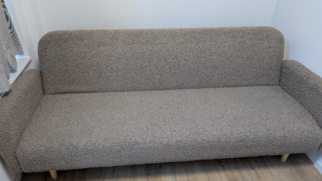 Jysk Slaapbank / Sofa bed PARADIS, Ophalen, Eenpersoons, Zo goed als nieuw, 80 cm