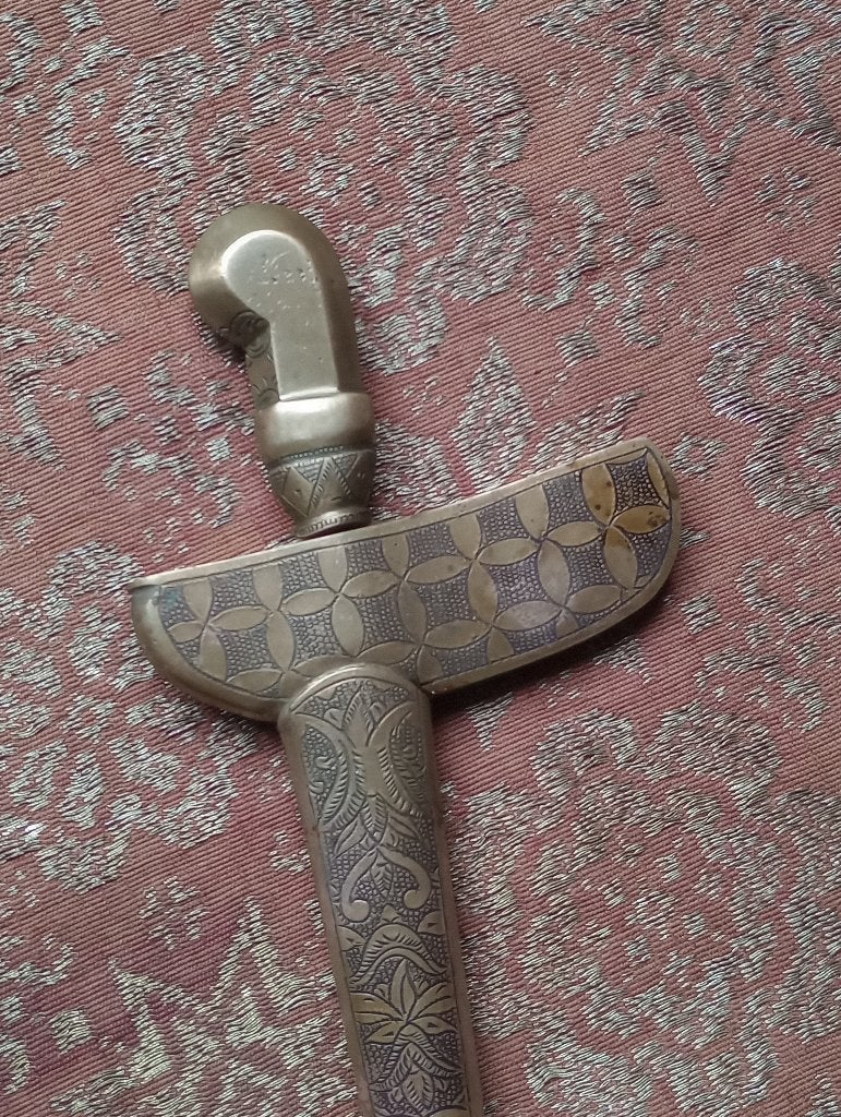 Keris kris djimat brons dolkje mesje Java bali, Indonesië, Ophalen of Verzenden, Ritueel object