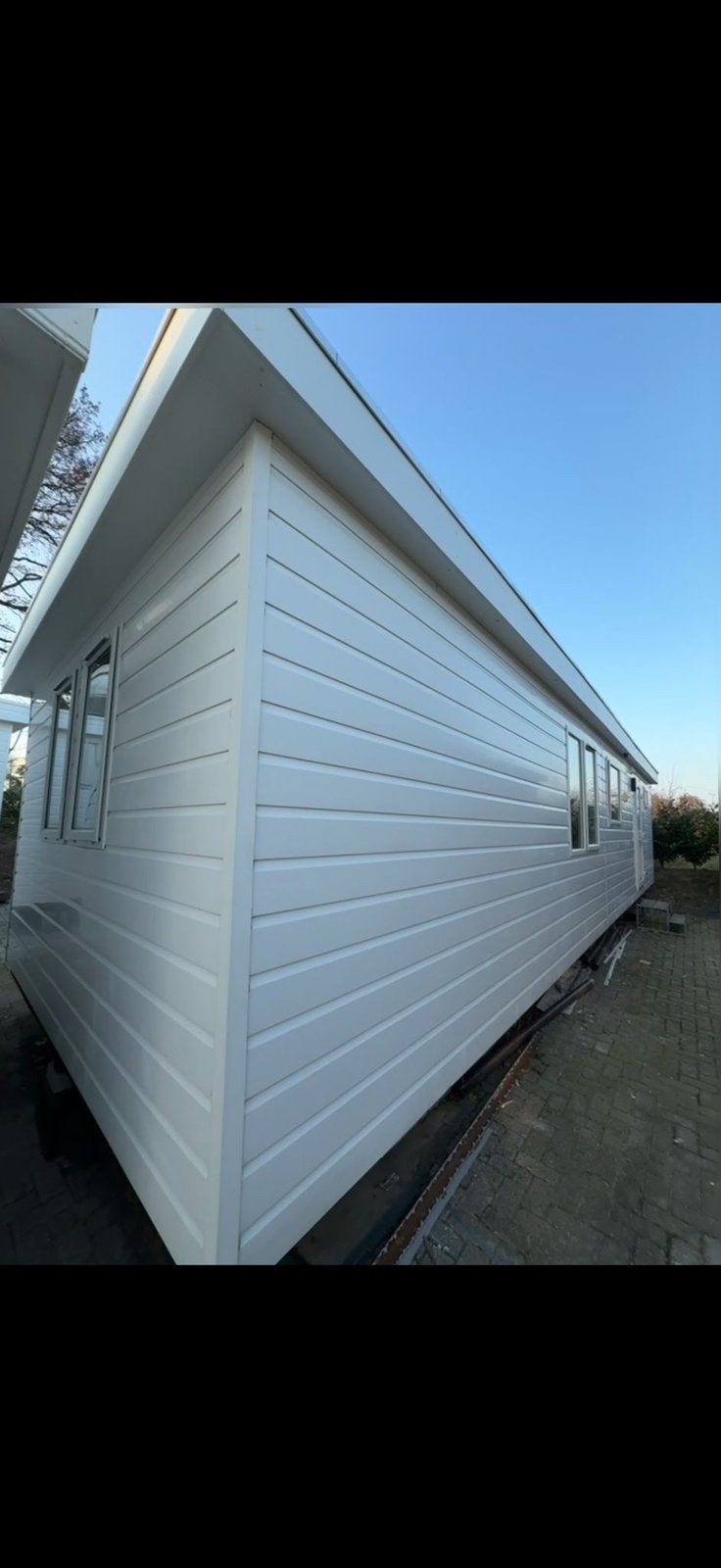 Chalet winterhard inclusief transport