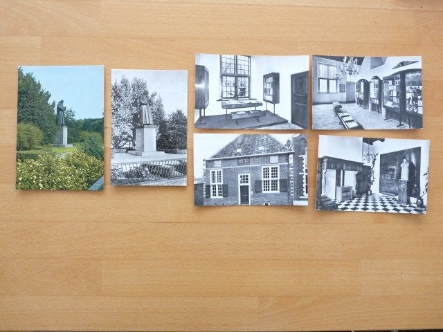 6 ansichten Naarden, ongelopen, Ophalen of Verzenden, 1940 tot 1960, Noord-Holland