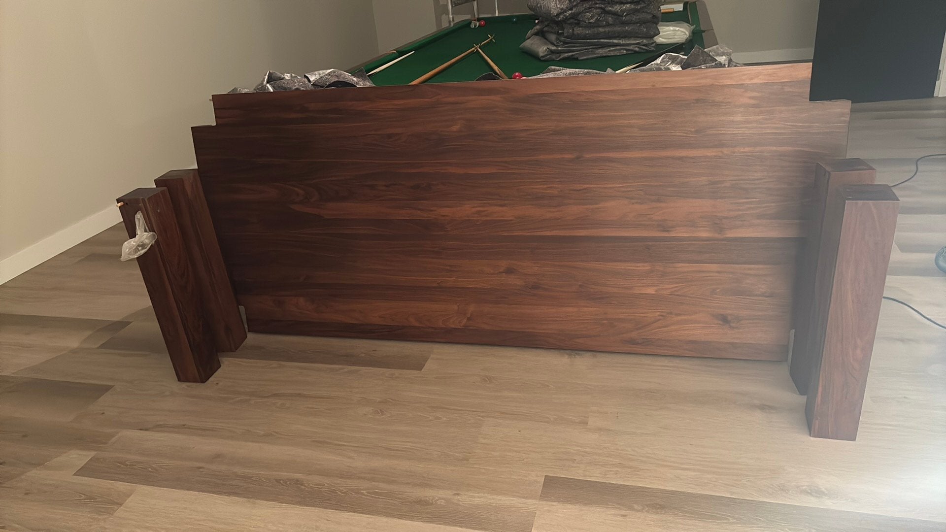 Eettafel en salontafel, Ophalen, Zo goed als nieuw, Kersenhout, 100 tot 150 cm