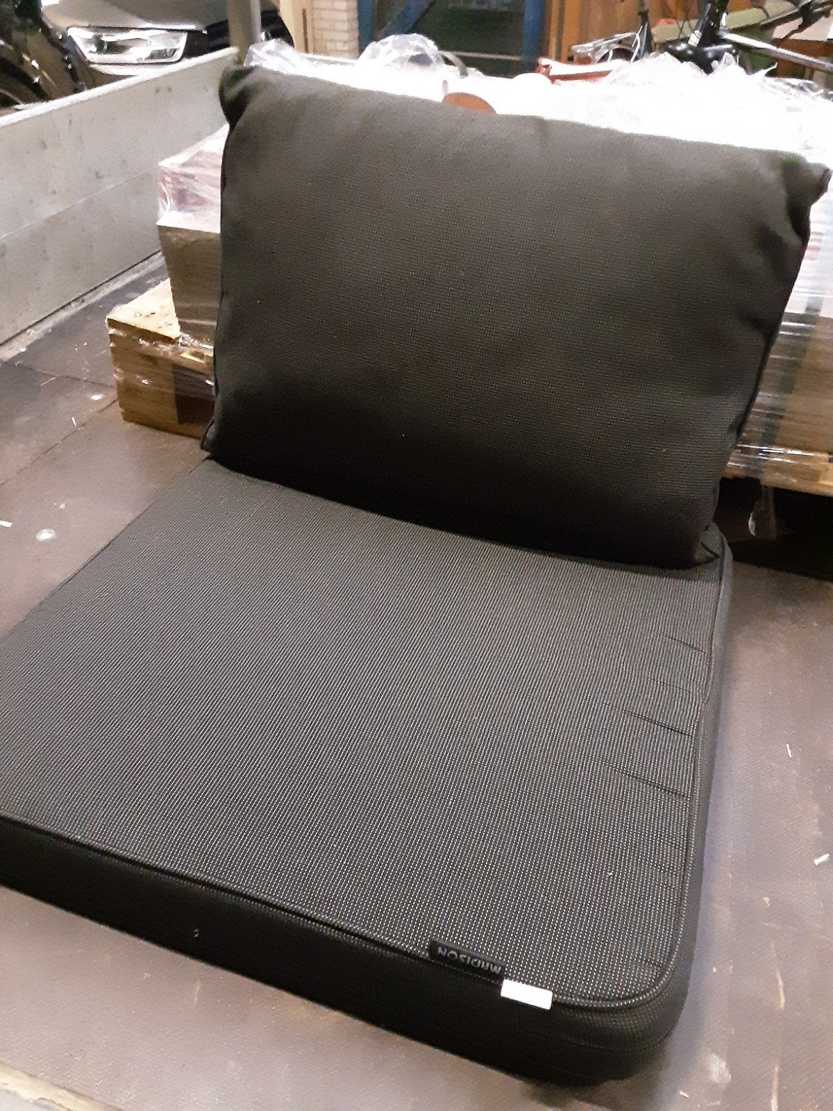 Kussens Madison lounge grijs., Ophalen, Zo goed als nieuw
