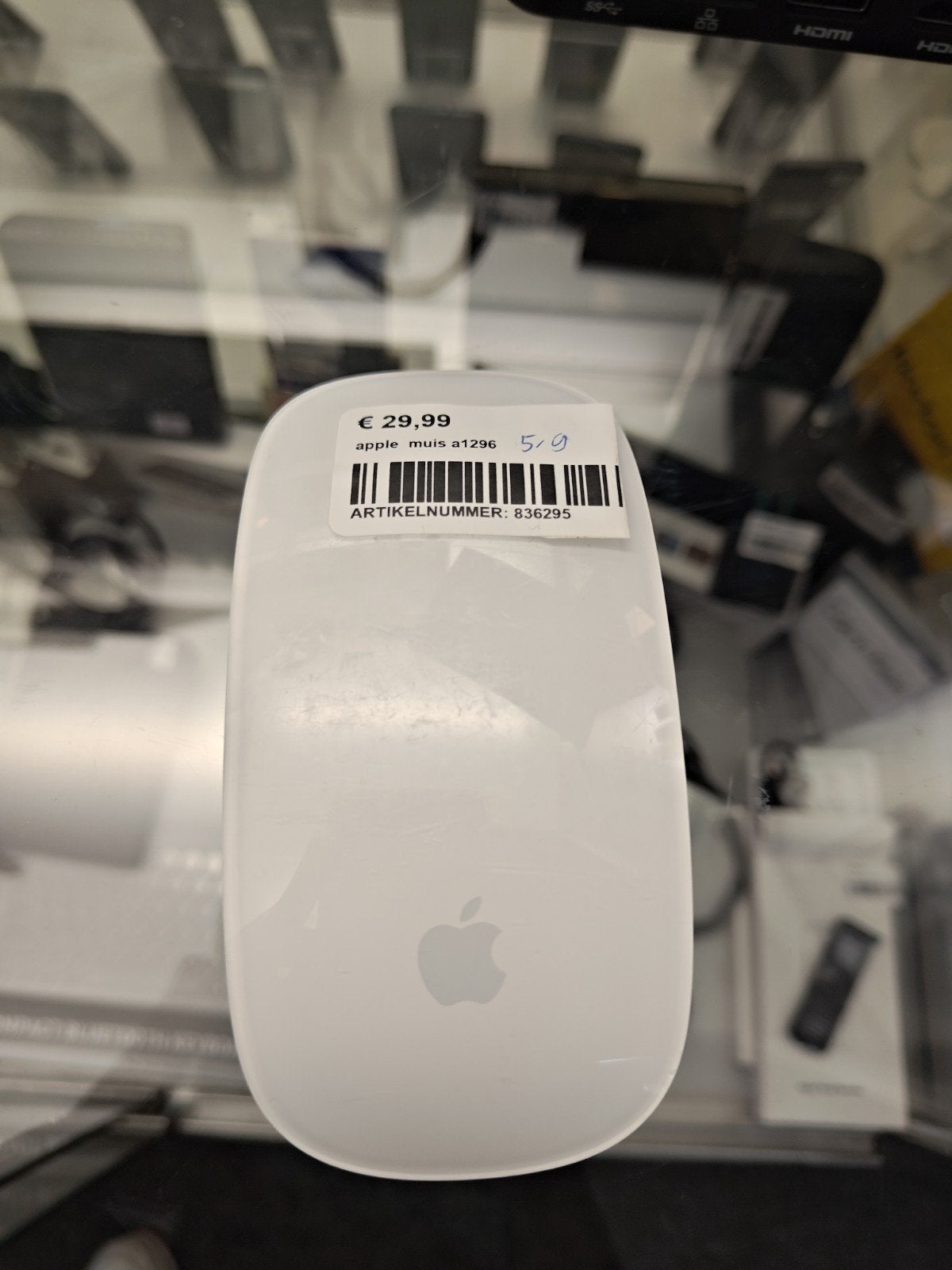 Apple Magic Mouse A1296 - Draadloze Muis, Muis, Gebruikt, Ophalen of Verzenden, Draadloos