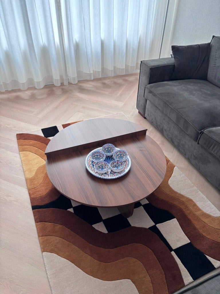 Salontafel, Ophalen, 50 tot 100 cm, Rond, Nieuw