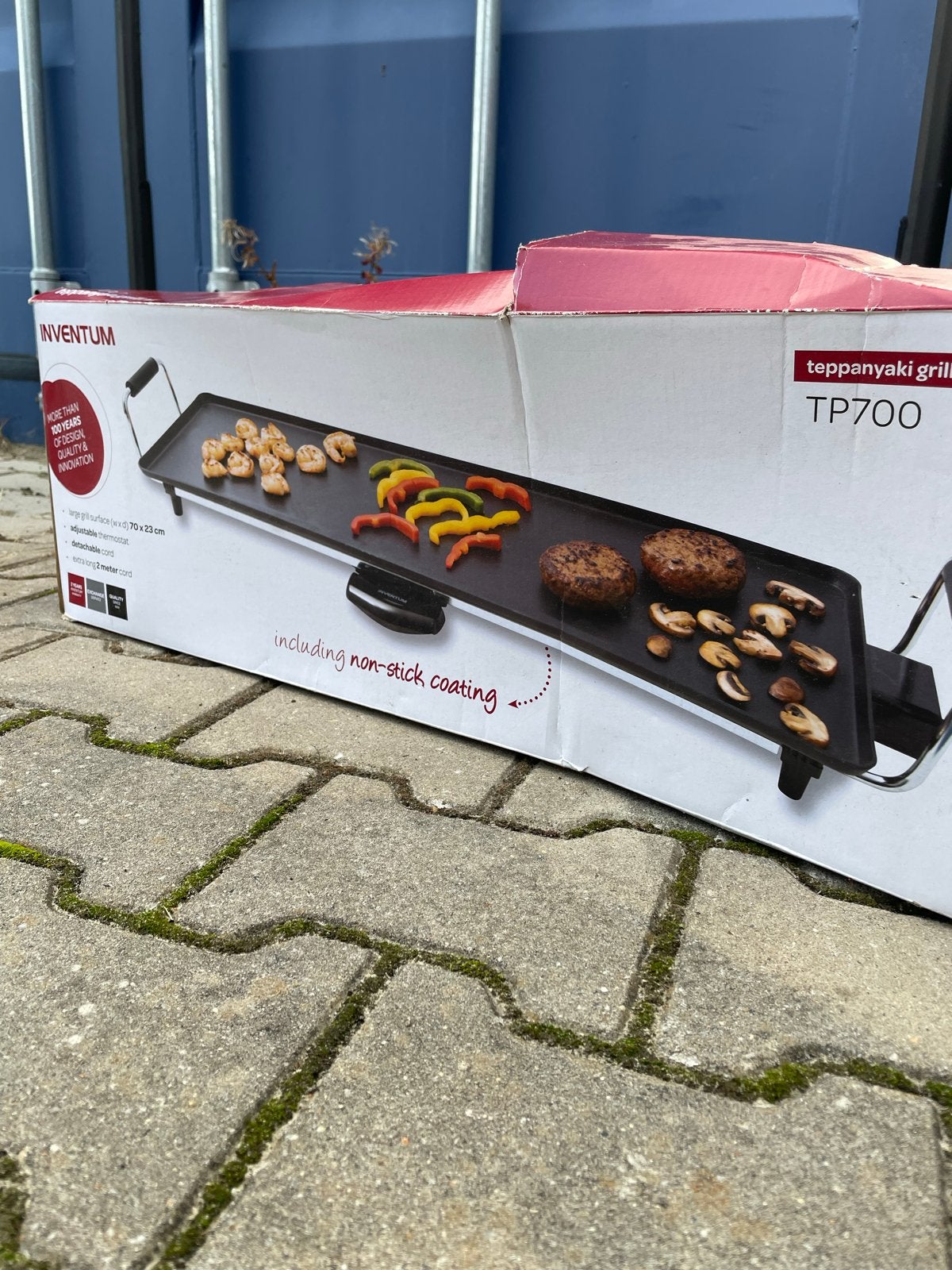 Inventum TP700 Teppanyaki Grill - Nieuw in doos, Ophalen of Verzenden, Nieuw
