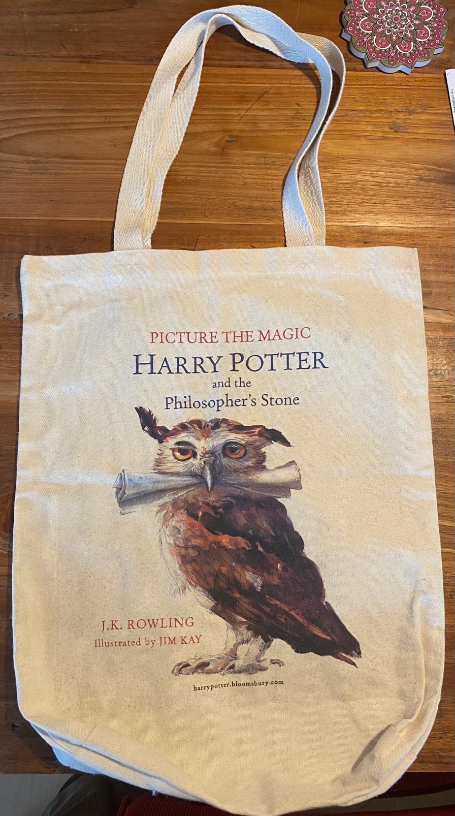 Harry Potter totebag tas schoudertas, Ophalen of Verzenden, Zo goed als nieuw