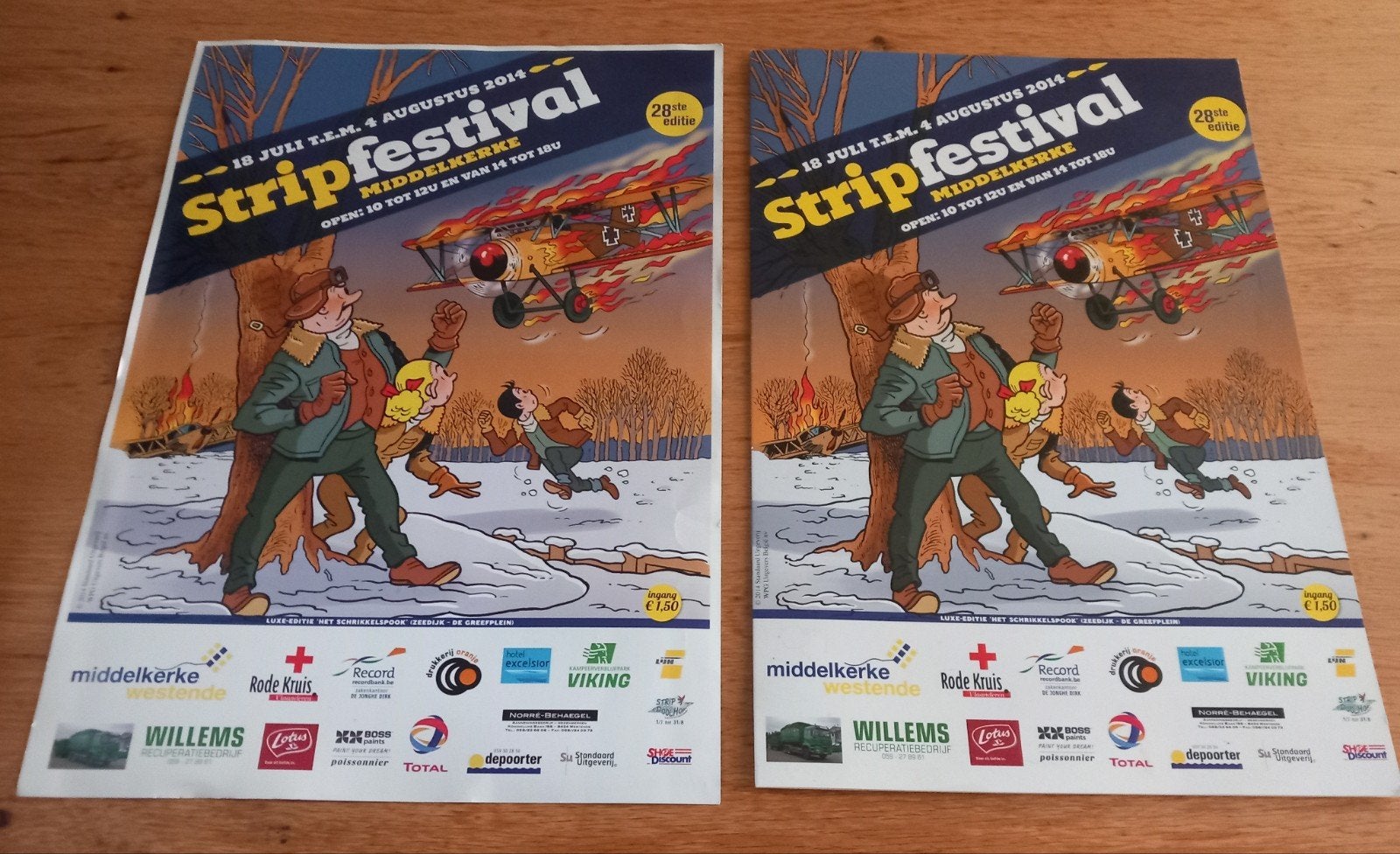 Suske en wiske posters, Meerdere stripboeken, Ophalen of Verzenden, Zo goed als nieuw