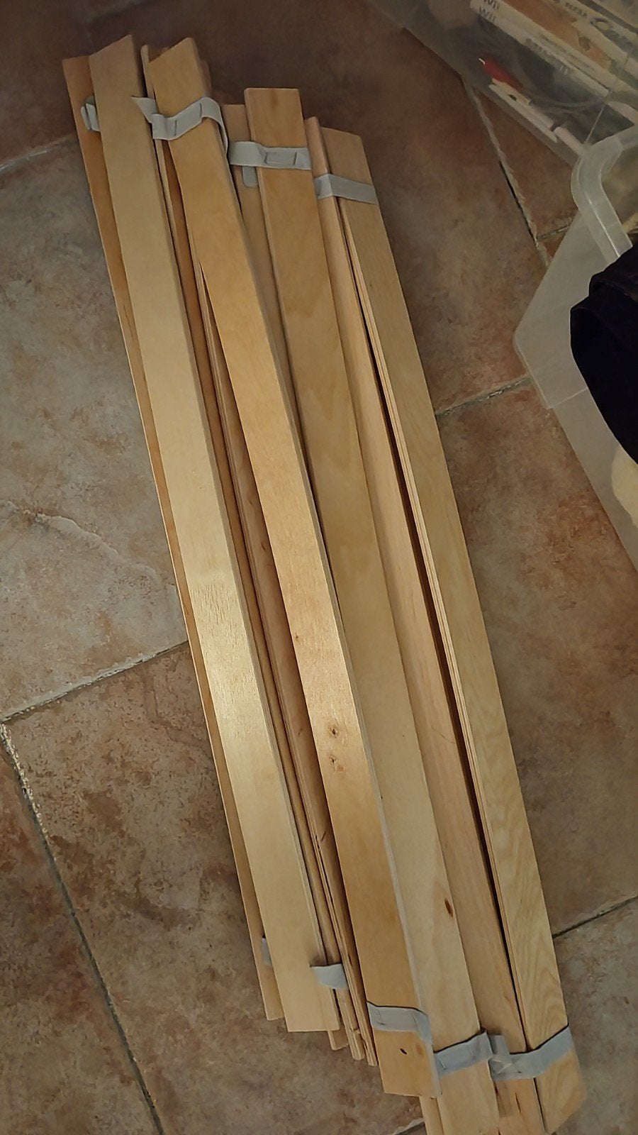 IKEA LURÖY lattenbodem 90x200 cm, Ophalen, 90 cm, Zo goed als nieuw, Hout