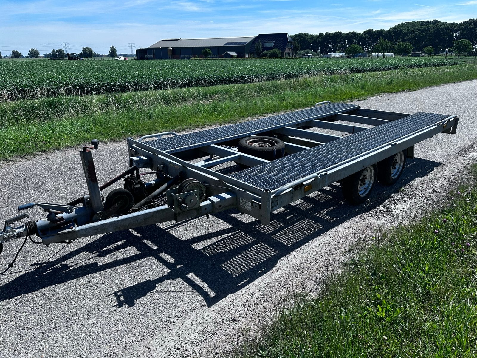 Hapert G2700 autotransporter, Ophalen, Gebruikt