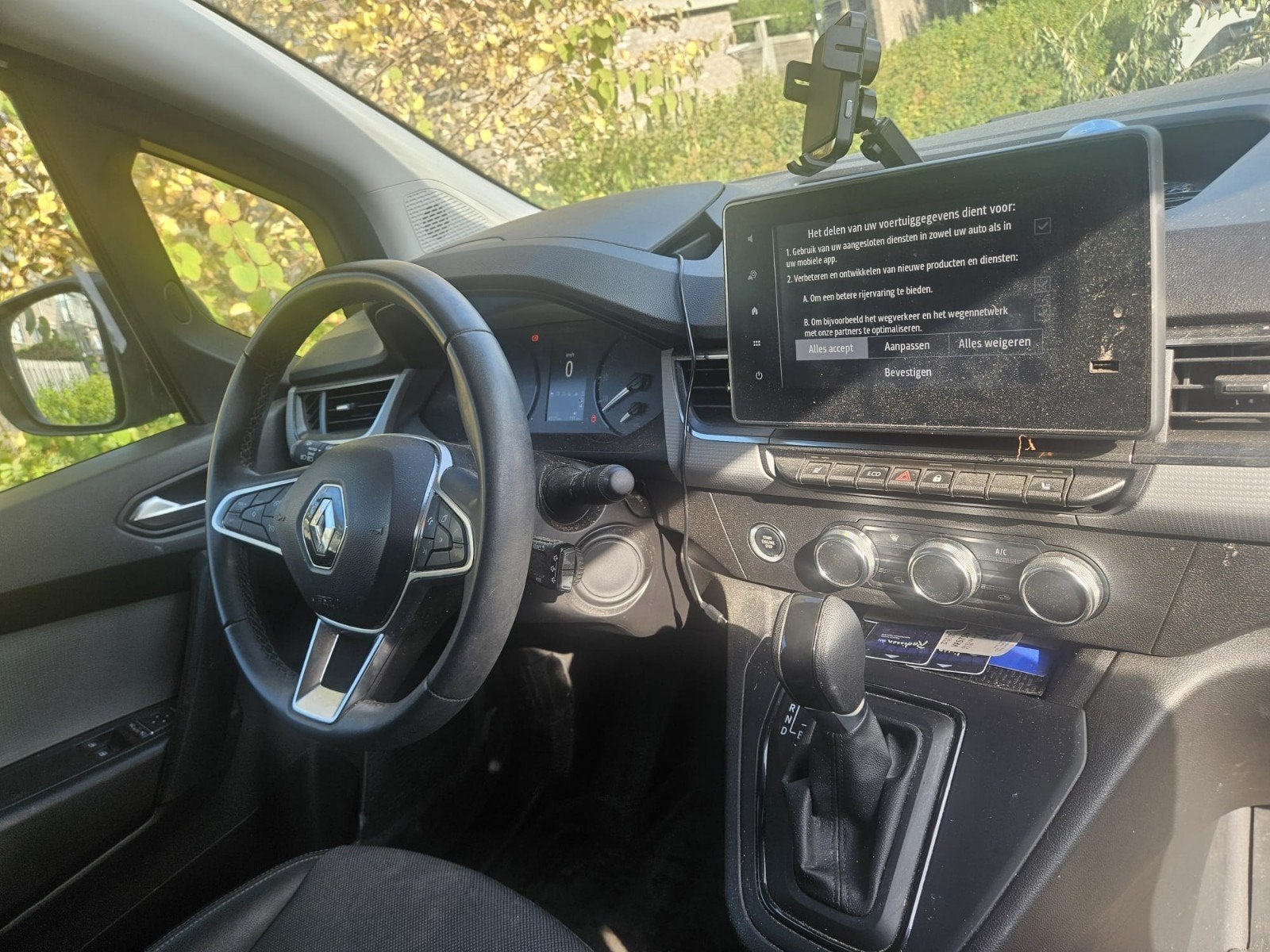 Renault Kangoo Van E-tech 11kW 102pk Aut 2022 Wit, Auto's, Renault, Elektrisch, 43 min, Te koop