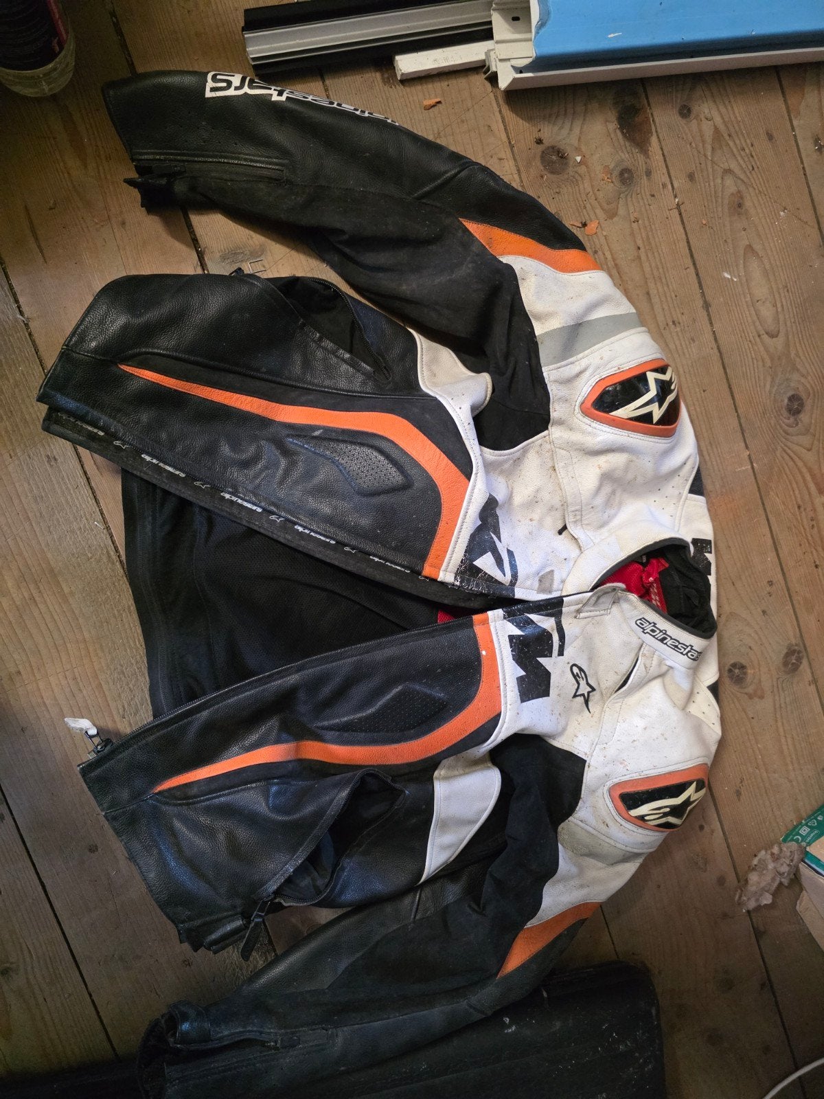 alpine star ktm leren motor jas  maat 54 alpinestar, Ophalen of Verzenden, Tweedehands, Jas | leer