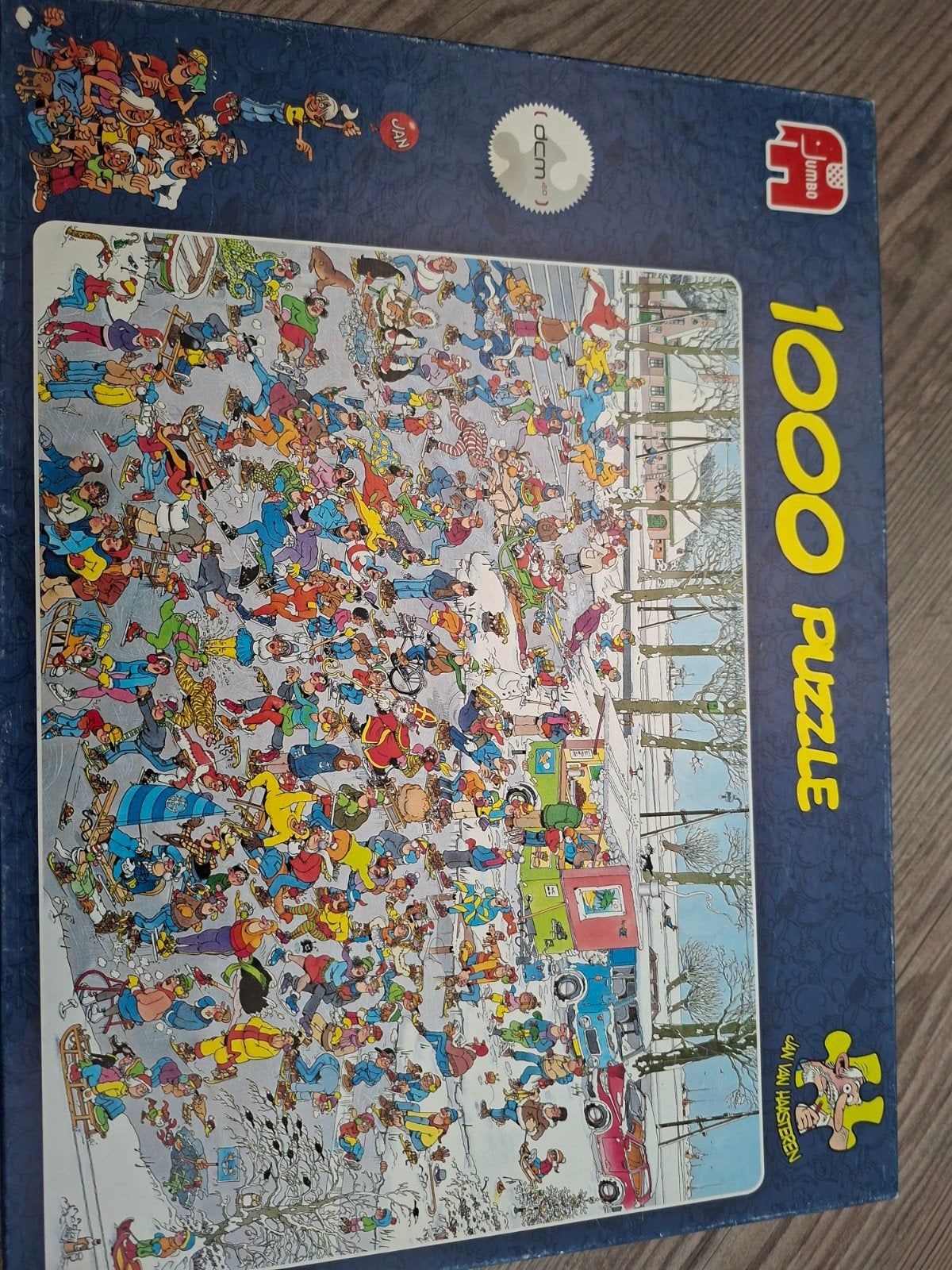 Jan van Haasteren puzzel 1000 stuks op glad ijs., Ophalen