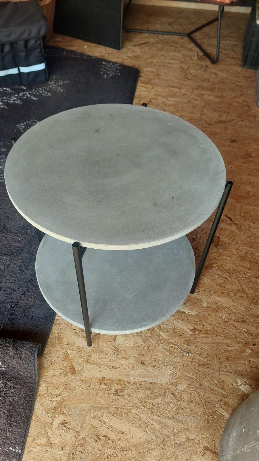 bijzettafel, Minder dan 55 cm, Rond, Zo goed als nieuw, Ophalen