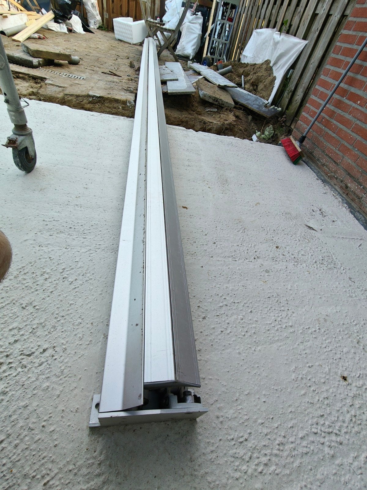 Zonnescherm, Tuin en Terras, Ophalen, Gebruikt, 450 cm of meer, 150 tot 300 cm