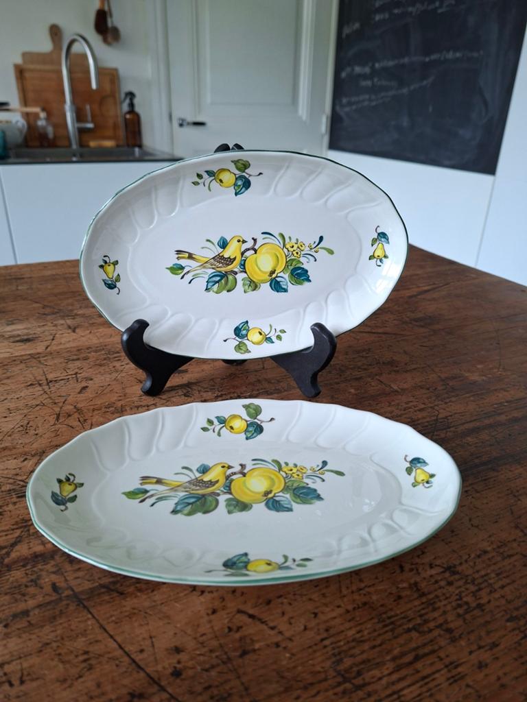 2 Ovale Porseleinen Schalen Villeroy & Boch Jamaica, Ophalen of Verzenden