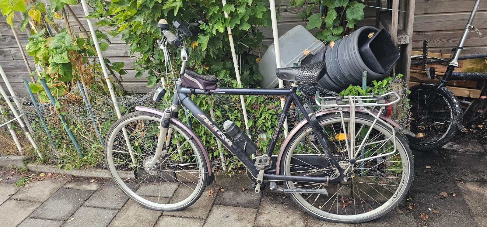 28 inch herenfiets met versnellingen, Fietsen en Brommers, Gebruikt, Velgrem, Versnellingen, 57 tot 61 cm