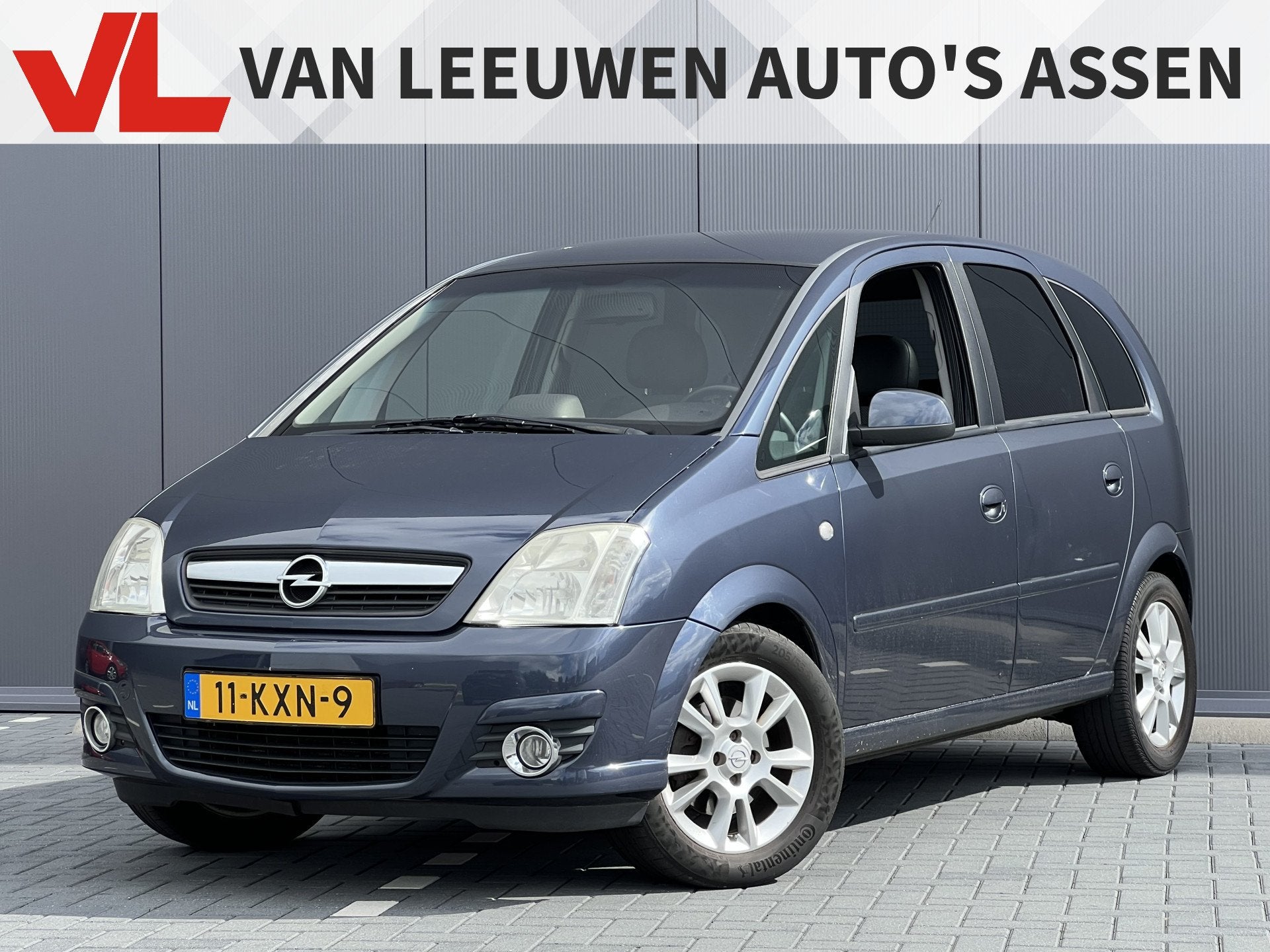 Opel Meriva 1.6-16V Cosmo | Clima | L.M.V | Elektrische rame, Voorwielaandrijving, Gebruikt, Zwart, 4 cilinders