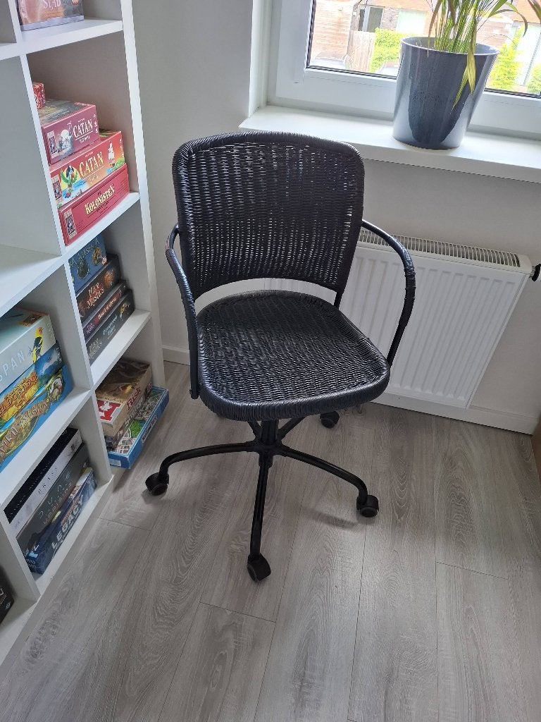 Bureaustoel, Huis en Inrichting, Bureaustoelen, Ophalen, Gebruikt, Zwart, Bureaustoel
