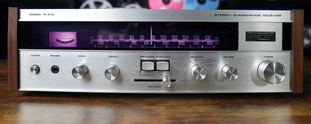 70's Superscope (Marantz) versterker type R-310, Marantz, Gebruikt, Ophalen of Verzenden, Minder dan 60 watt