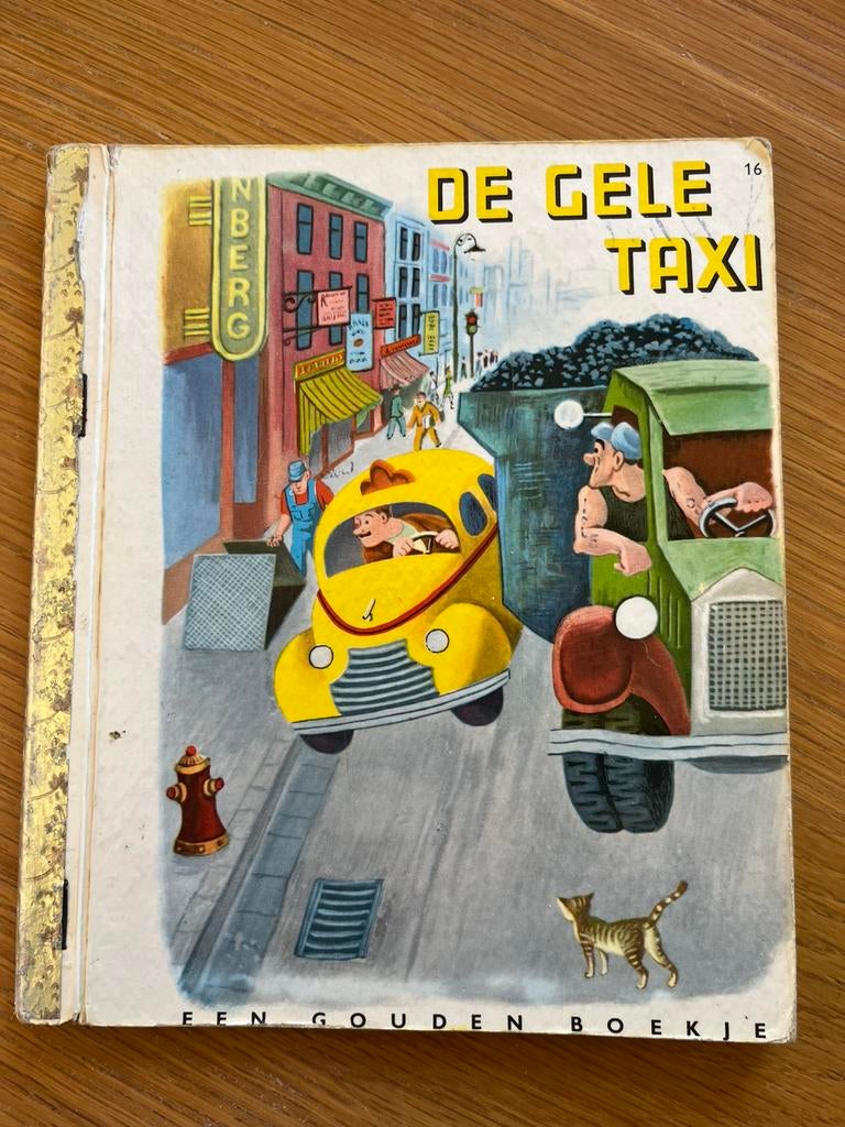 De Gele Taxi - gouden boekjes, Boeken, Gelezen, Voorleesboek, Fictie algemeen, Jongen of Meisje