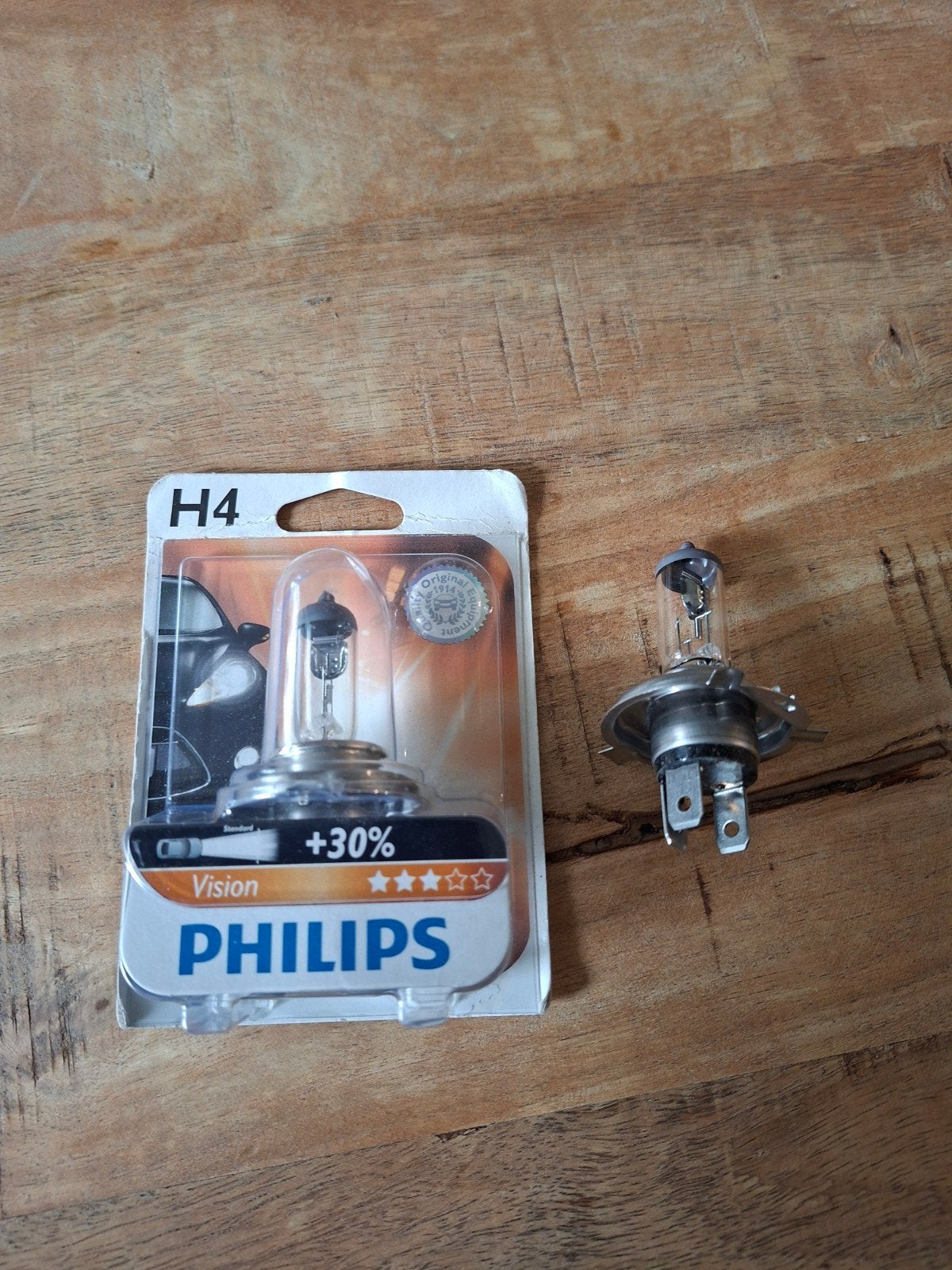 Philips H4 VisionPlus Autolamp - Nieuw, 2 stuks, Ophalen of Verzenden, Nieuw, Universele onderdelen