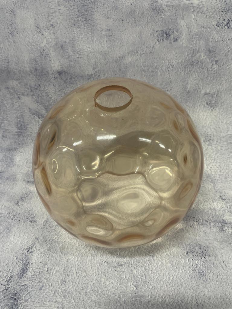 Made Ilaria Hanglamp Glazen Bol Oranje 16 cm, Ophalen of Verzenden, Zo goed als nieuw, Glas, Minder dan 50 cm