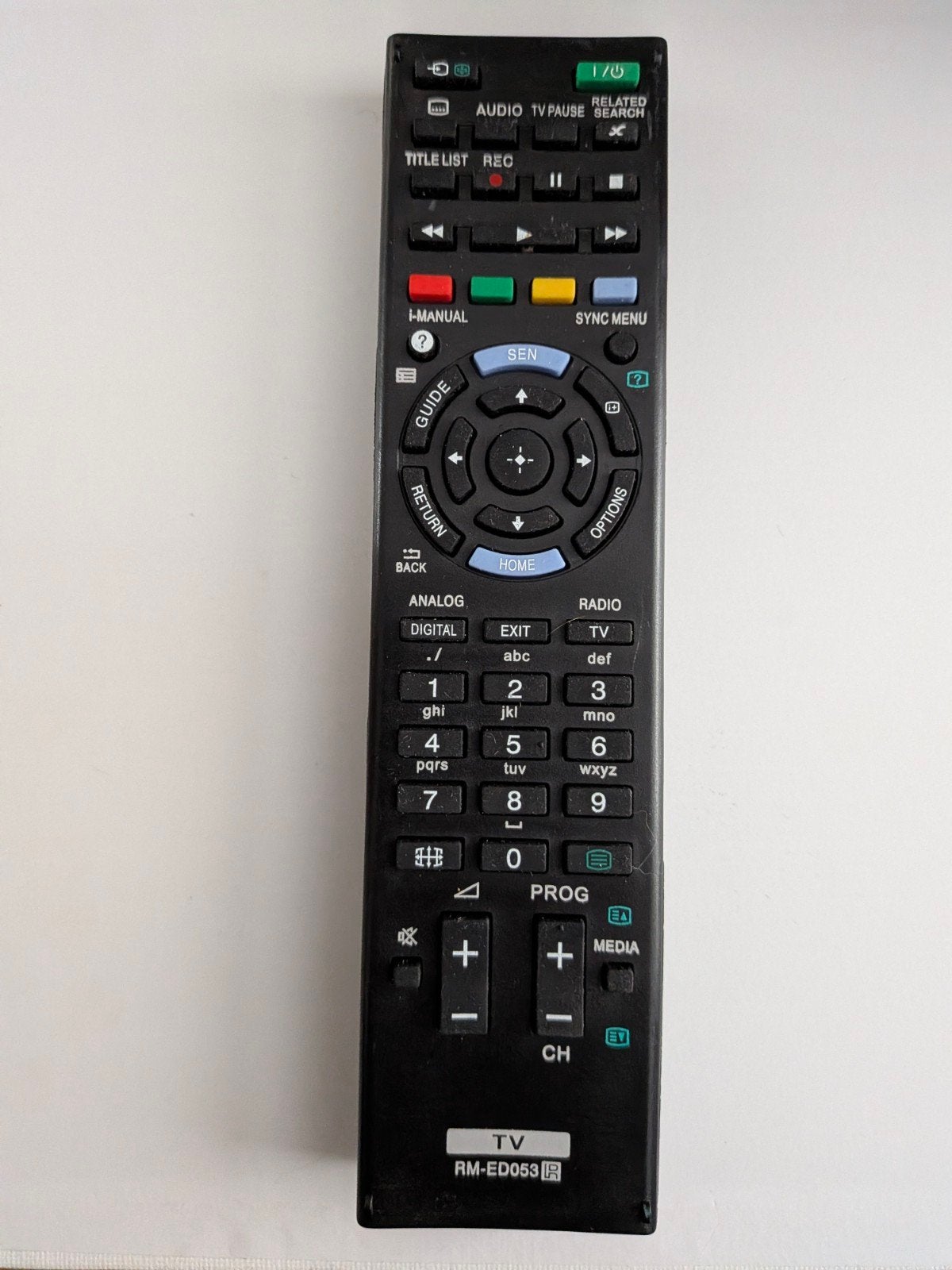 Sony TV Afstandsbediening RM-ED053 - Gebruikt, Ophalen of Verzenden, Nieuw, Universeel, Tv