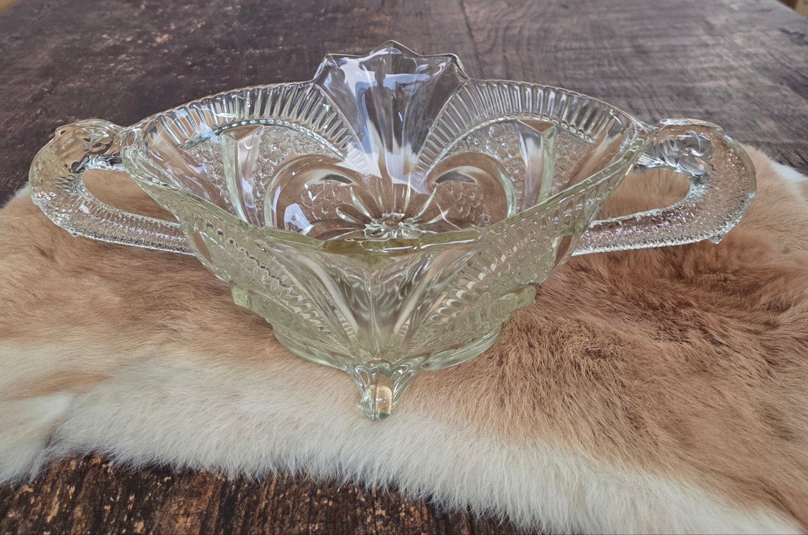 Art Deco fruitschaal Brockwitz "Serpent", Ophalen of Verzenden