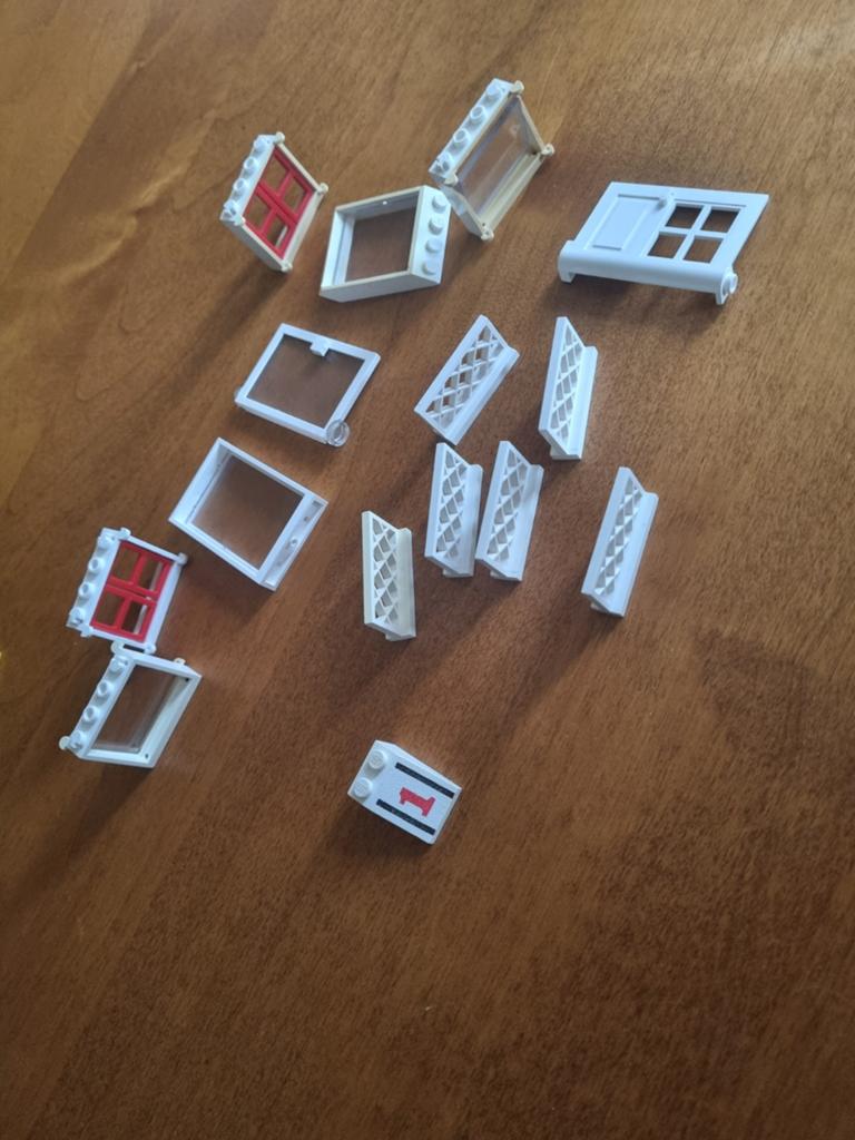 Lego Hekjes, Ramen en Deuren - Diverse Onderdelen, Ophalen of Verzenden, Gebruikt