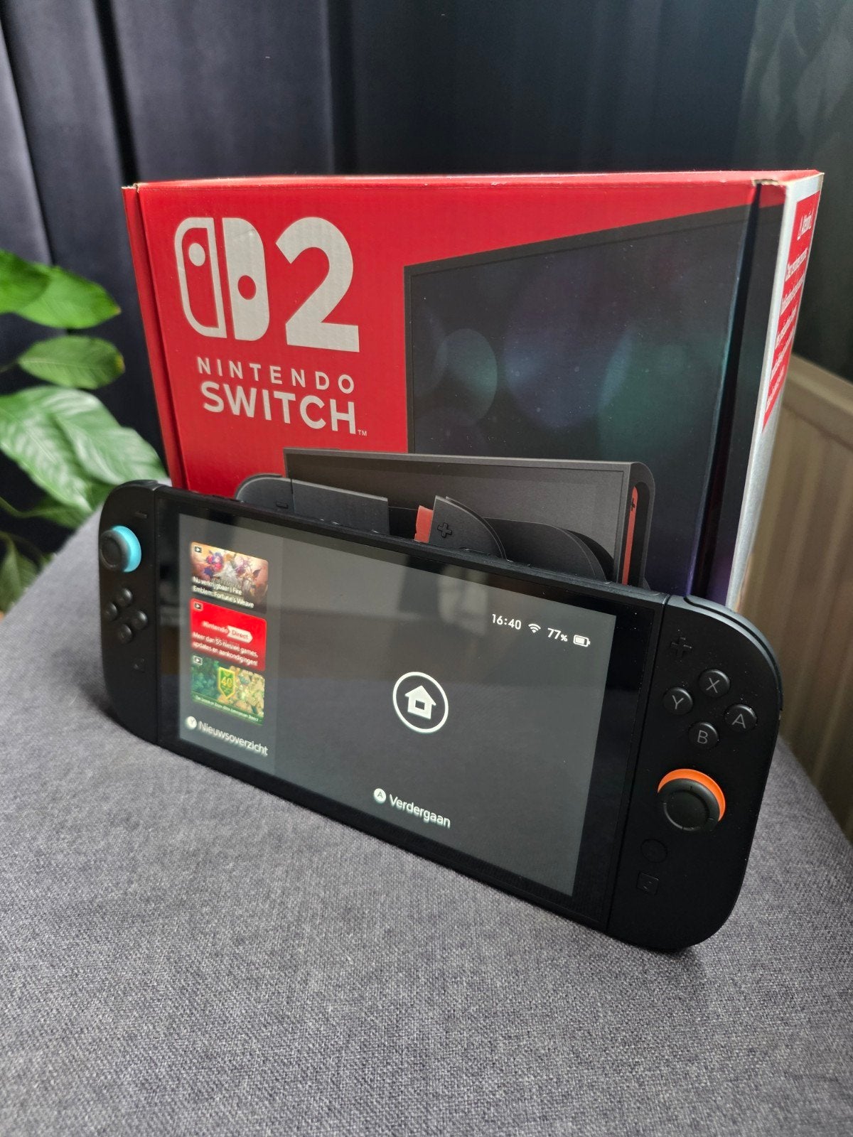 Nintendo Switch 2 Met Accessoires En Mario Galaxy Bundel, Ophalen, Met games, Zo goed als nieuw, Zonder controller
