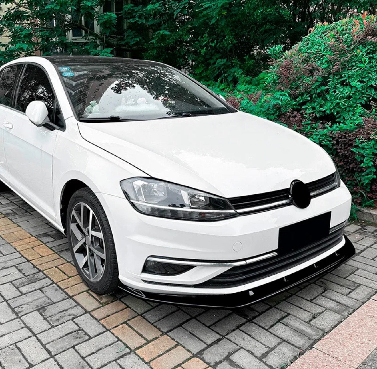 Voorspoilerlip Golf 7 & 7.5 2017-2019 GTi/GTD/R/R-Line, Verzenden