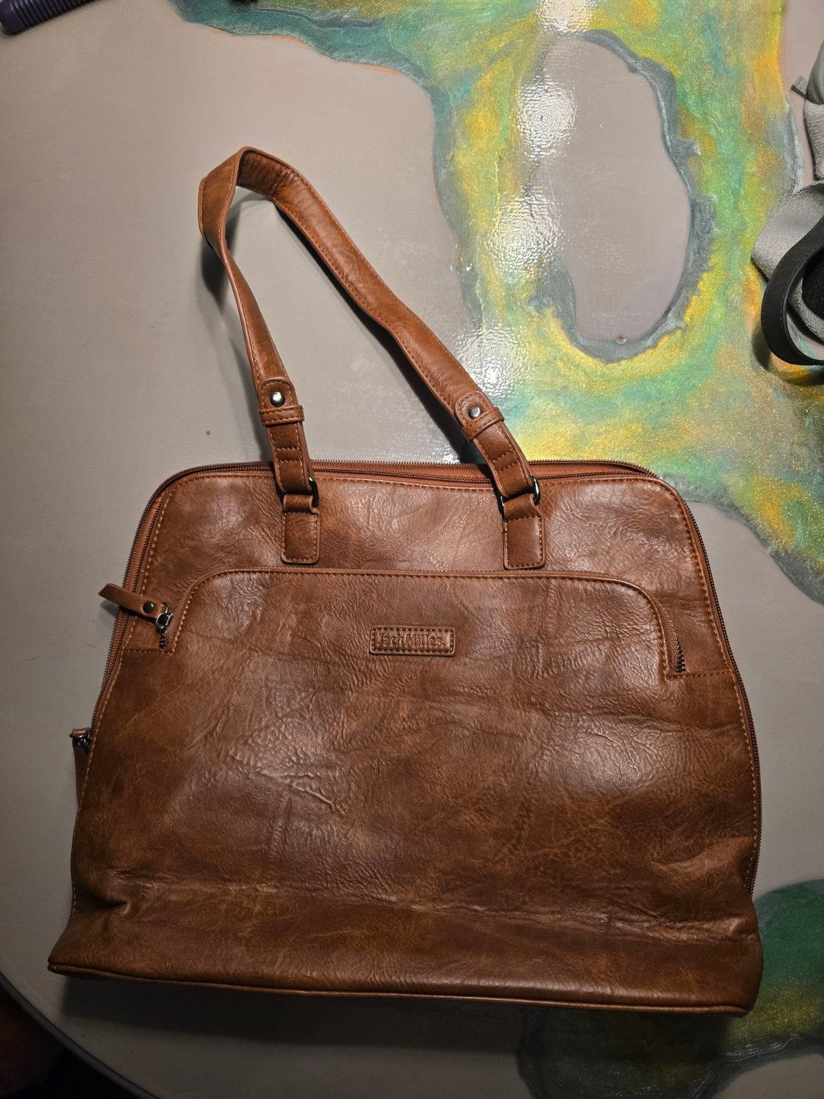 Jack Milles laptoptas, Meerdere vakken, Bruin, Nieuw, Ophalen of Verzenden