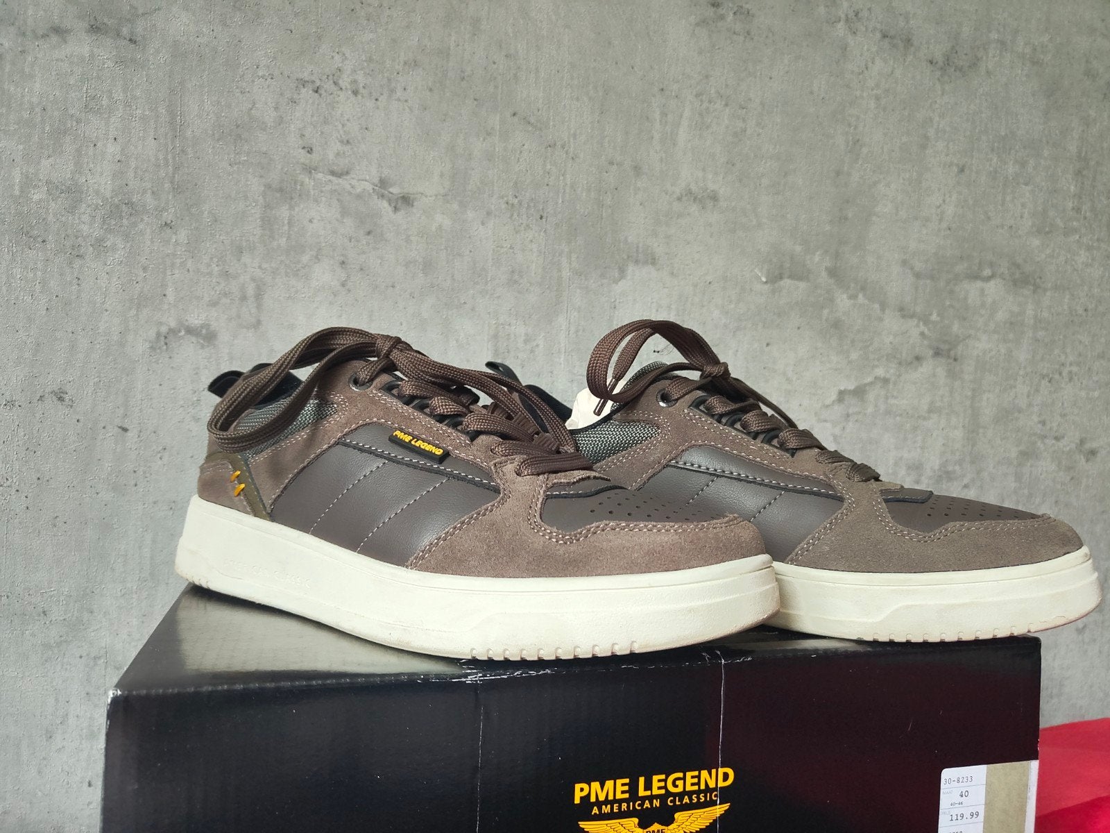 PME Legend Sneakers - Maat 40 - Zo goed als nieuw, Bruin, Ophalen of Verzenden, PME Legend, Sneakers of Gympen