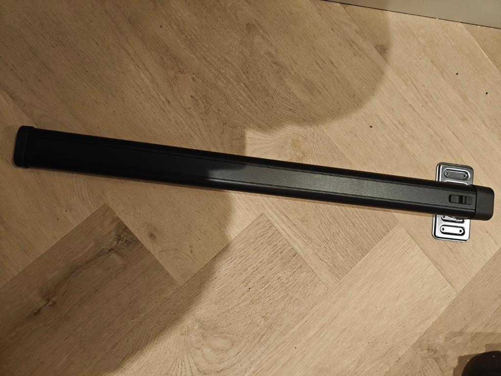 Novus Poedergecoat Aluminium Ovale Klaptafelpoot 675mm, Ophalen of Verzenden, Nieuw