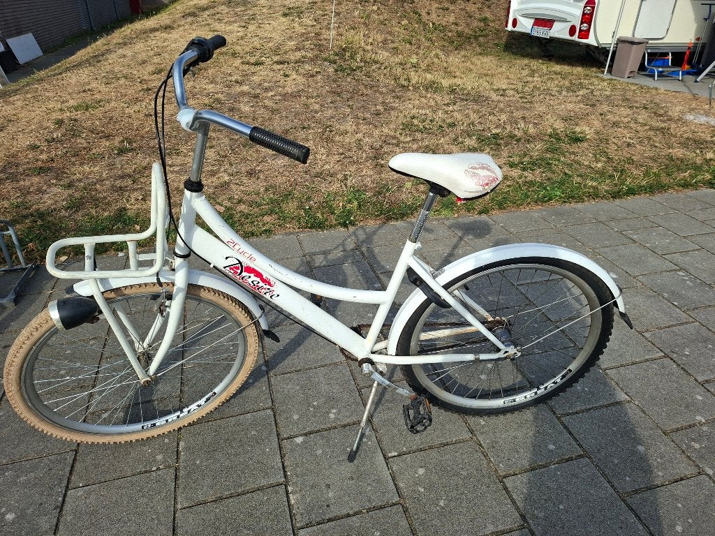 Meisjesfiets, Fietsen en Brommers, Fietsen | Meisjes, Terugtraprem, Gebruikt, Versnellingen, Ophalen