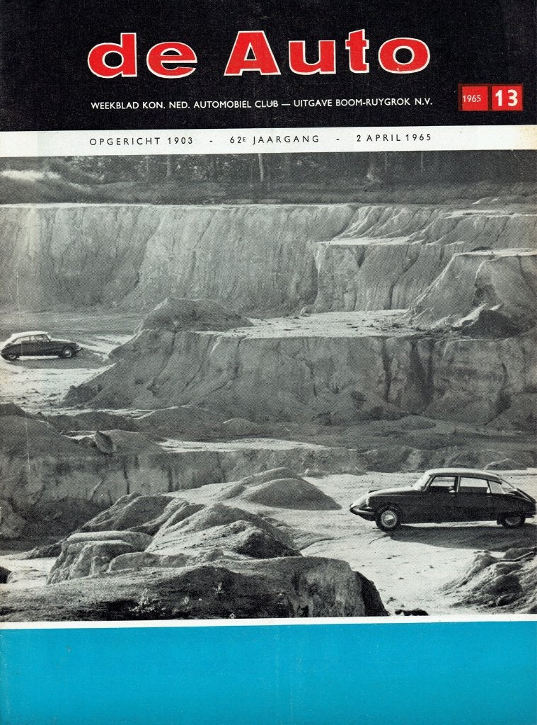 De Auto 1965 nr. 13 (o.a. Renault Rambler / Fiat 850 Coupé), Verzenden, Gelezen, Algemeen