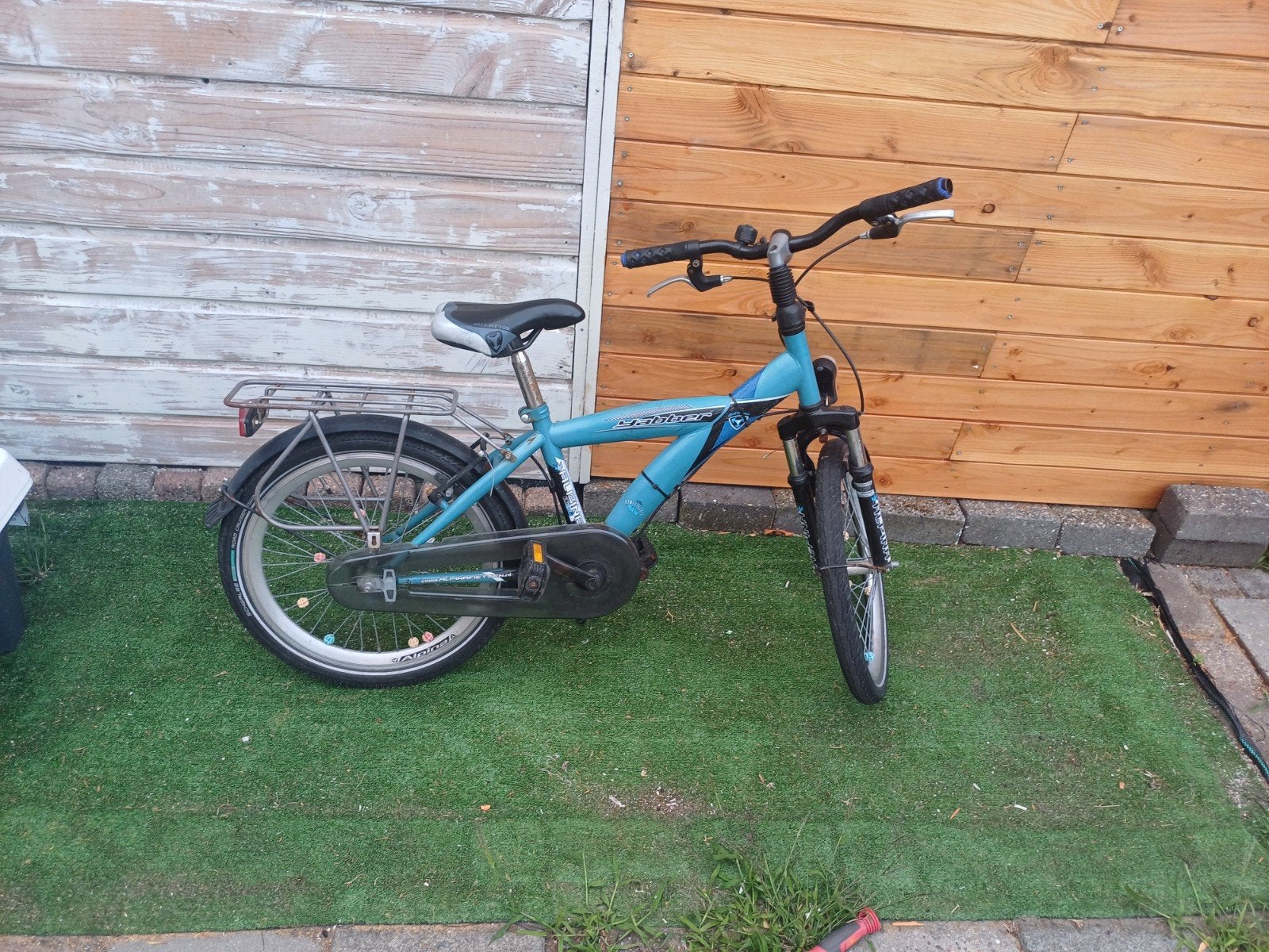 Alpina kinderfiets 20 inch, 20 inch of meer, Gebruikt, Velgrem, Ophalen