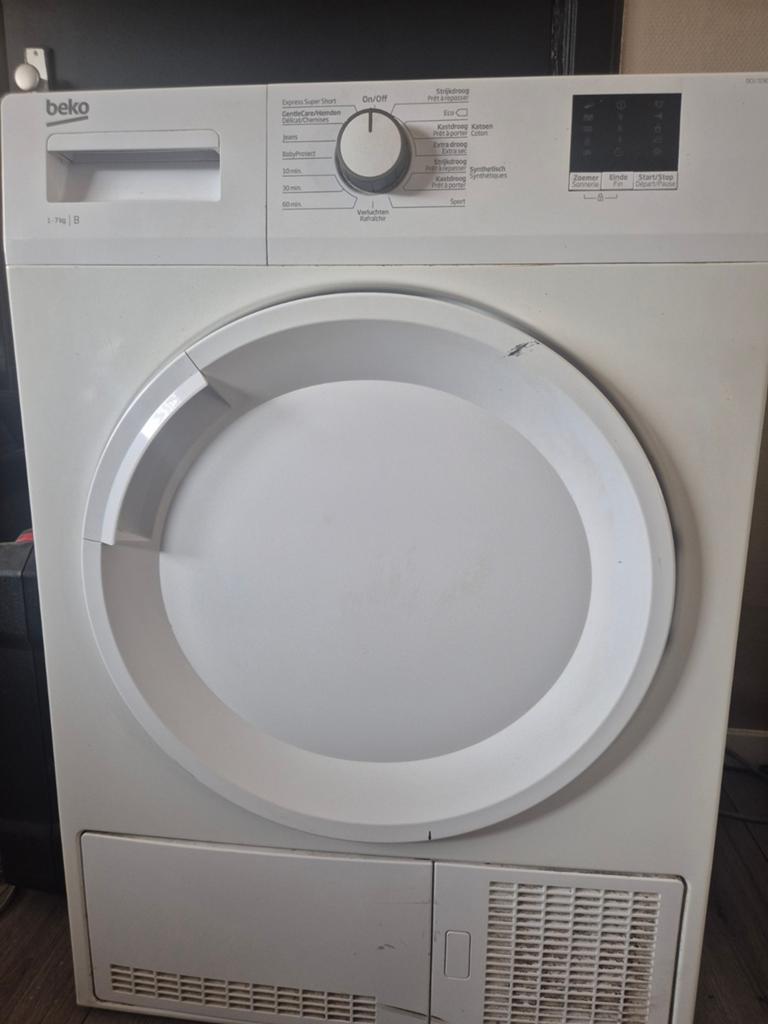 Beko Condens droger, Witgoed en Apparatuur, Wasdrogers, Condens, 6 tot 8 kg, 85 tot 90 cm, Ophalen