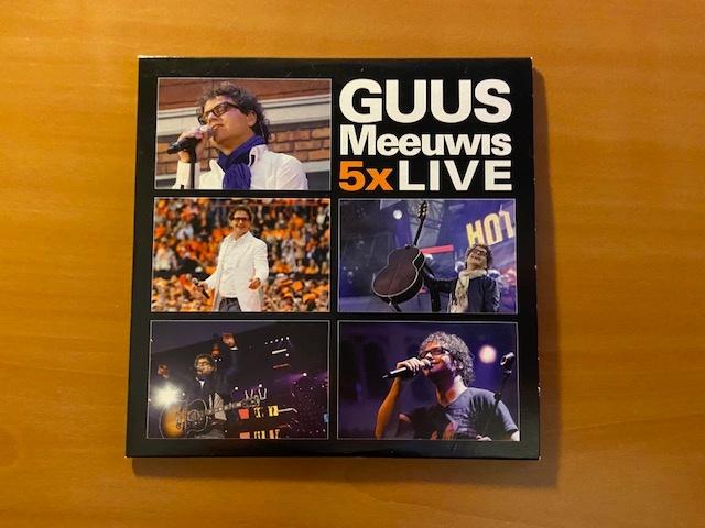 Guus Meeuwis - 5x Live, Cd's en Dvd's, Ophalen of Verzenden, Gebruikt, Pop