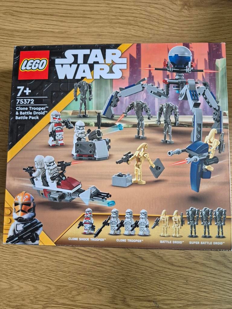 LEGO Star Wars 75372 Clone Trooper & Battle Droid Battle, Ophalen of Verzenden, Nieuw