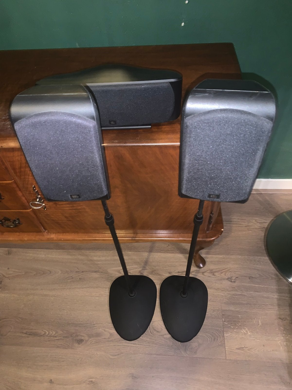 JBL SCS200.5 Surround Sound Speakerset met Stands, Audio, Tv en Foto, Gebruikt, JBL, Ophalen of Verzenden, Surroundset