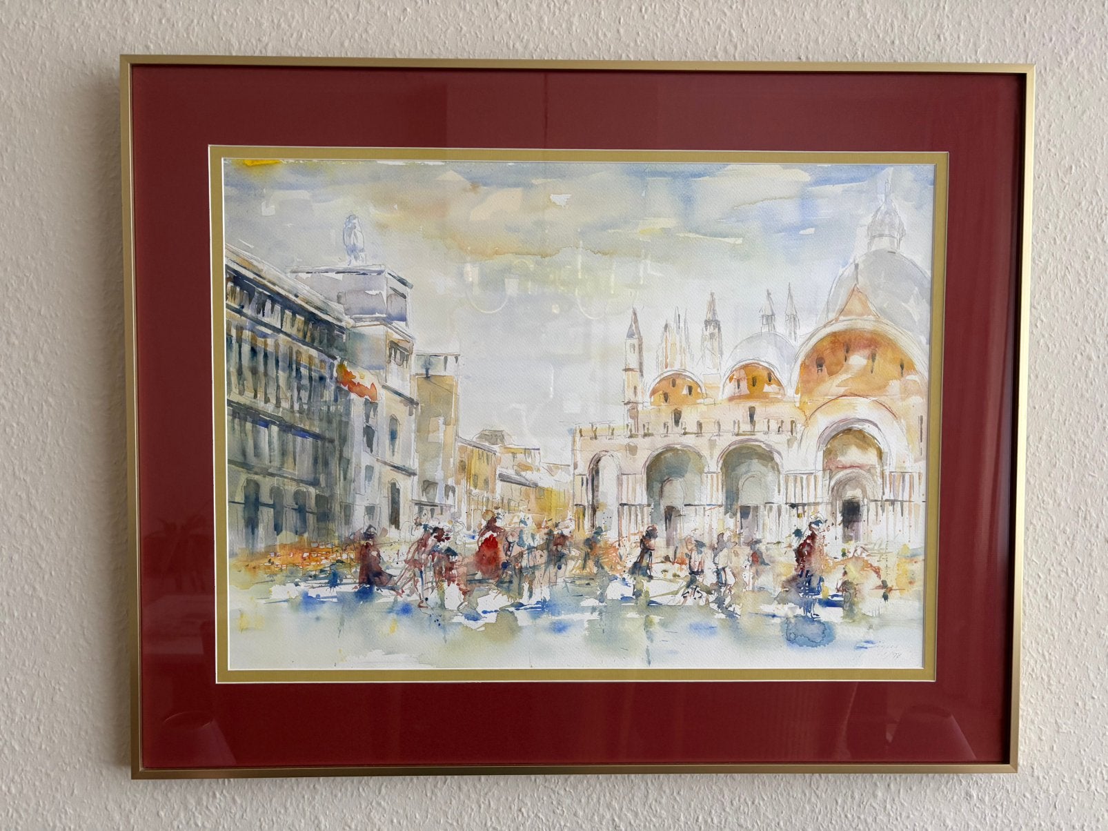 Aquarel, Antiek en Kunst, Ophalen