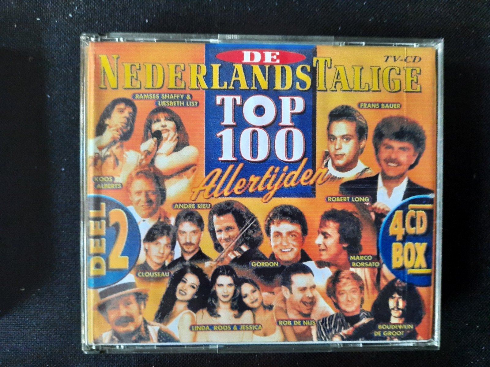 De Nederlandstalige Top 100 Aller Tijden Deel 2 - 4CD Box, Cd's en Dvd's, Cd's | Nederlandstalig, Ophalen of Verzenden, Gebruikt