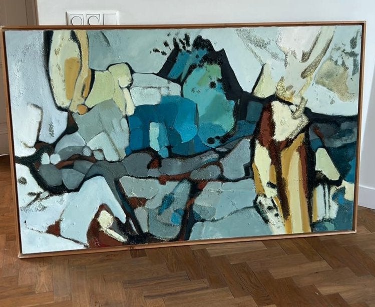 Groot schilderij 150!x 100, Ophalen