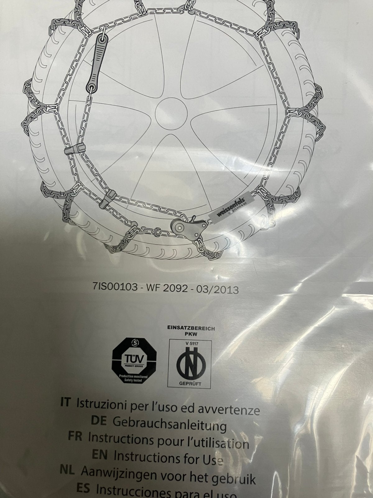 Sneeuwkettingen, Auto diversen, Ophalen, Zo goed als nieuw