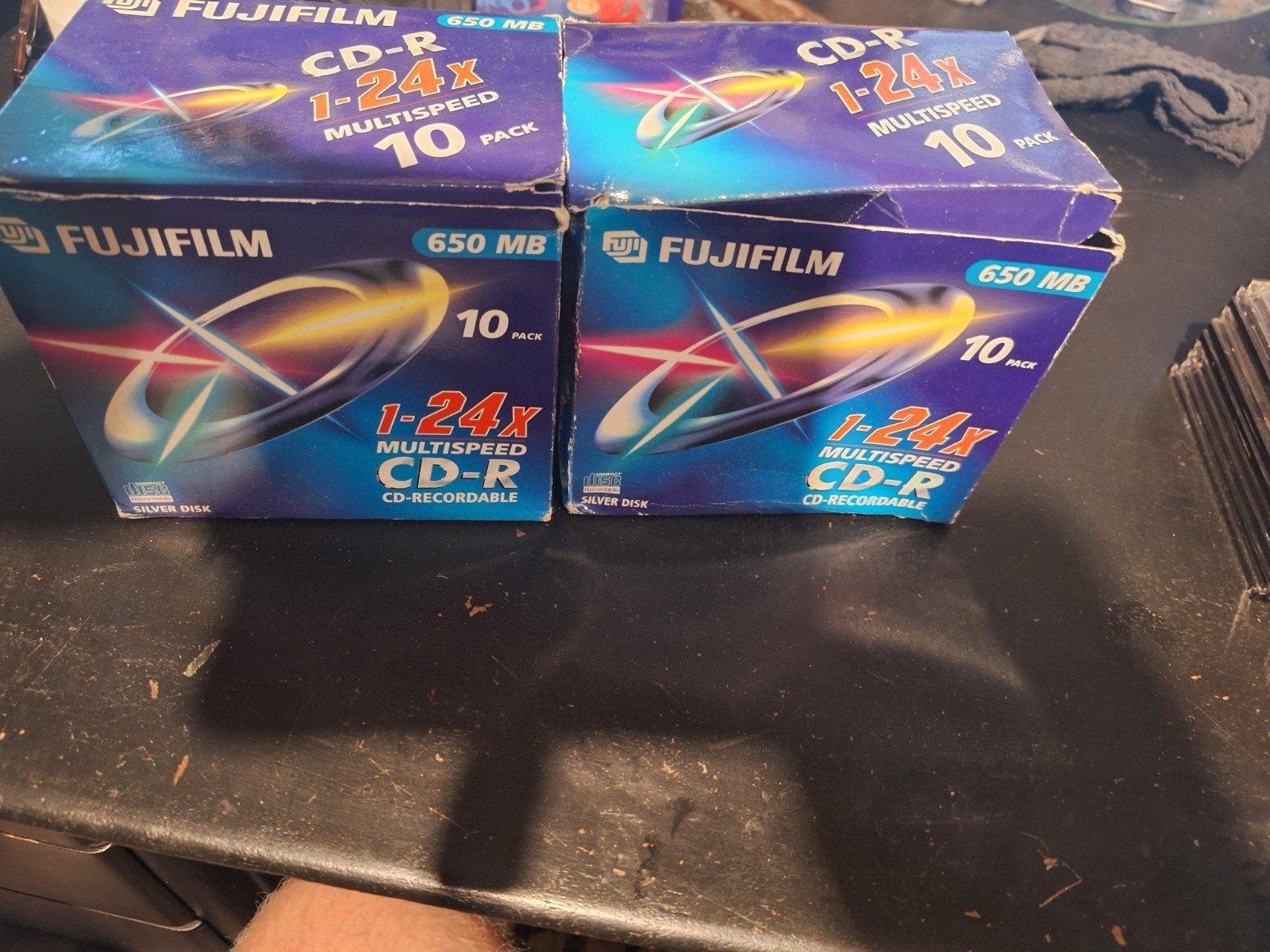 Fujifilm CD-R 650 MB 1-24x Multispeed 10-pack (2 stuks), Ophalen of Verzenden, Nieuw, Cd, Fujifilm